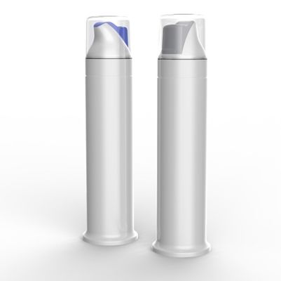 Customized Logo 100ml 110ml PP Airless Pump Tube Bottle for Toothpaste botol plastik