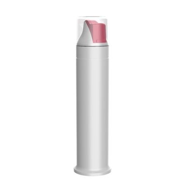 Customized Logo 100ml 110ml PP Airless Pump Tube Bottle for Toothpaste botol plastik