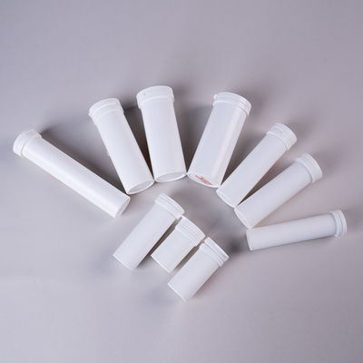 Desiccant Cap Customize Logo Vitamin C Effervescent Tablet Plastic Bottle Packaging