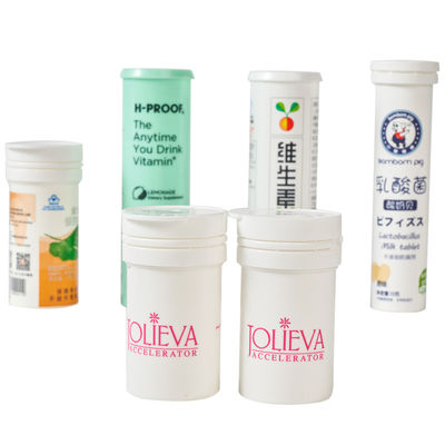 Molding Injection Molding PP Offset Printing Flip Lid Cap for Effervescent Tablet Tube