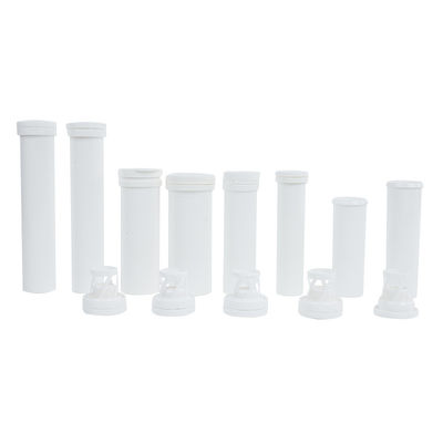 Custom Empty Plastic Bottle Effervescent Tablets Tube with Desiccant Cap and Minerals