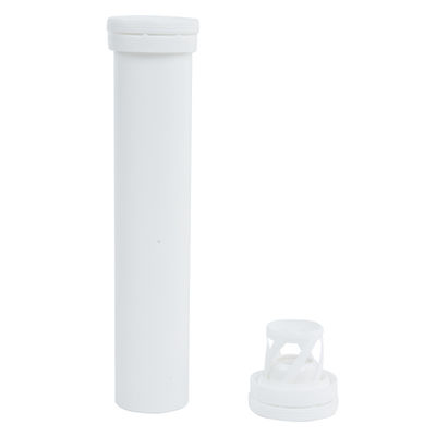 Customized Molding 40/50/60 Ml Empty Tube for Electrolyte Tablets Long White Packaging