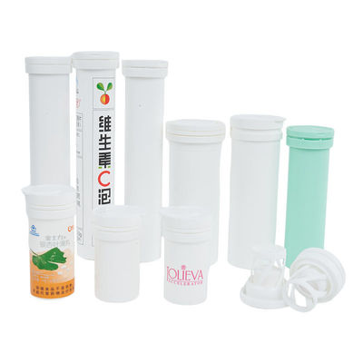 Food Grade PP Industrial Supplements Effervescent Tablet Bottle with Private Label Logo