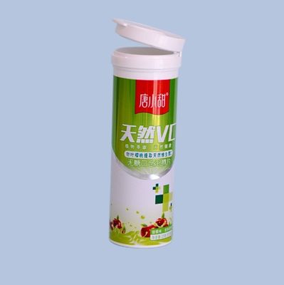 35*104 Food Grade PP Plastic Bottle for Custom Logo Tablet Tube