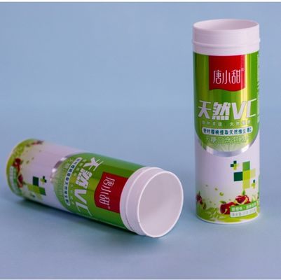 35*104 Food Grade PP Plastic Bottle for Custom Logo Tablet Tube