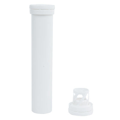 Effervescent Tablet Tube Empty 50ml Size Matte Plastic Bottle for Medicine Packaging