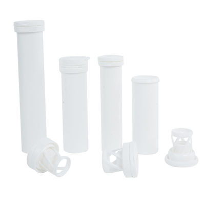 Effervescent Tablet Tube Empty 50ml Size Matte Plastic Bottle for Medicine Packaging