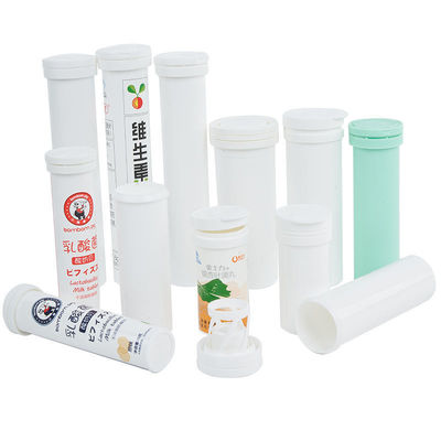 Custom PP Collar Vitamin C Plus Effervescent Tablet Bottles  OEM Acceptance in 2024