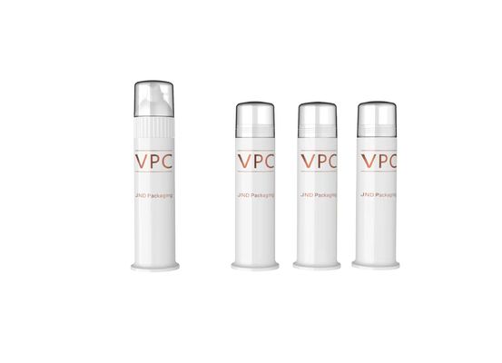 Dosed Dispensing Food Grade PP Airless Toothpaste Pump Bottle Custom Logo Available 100ml