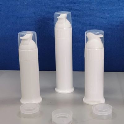 Dosed Dispensing Food Grade PP Bottles Pump Dispenser Toothpaste Color Customized 75ml