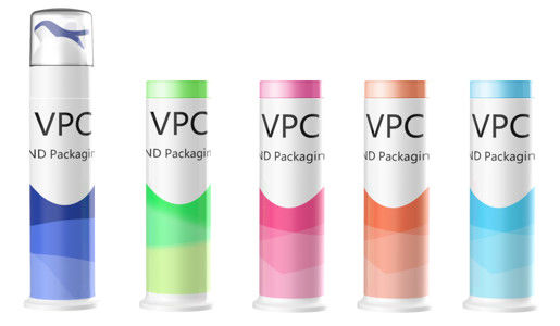 Press Dispensing PP Plastic Airless Toothpaste Pump Bottles Custom Logo Available 100ml